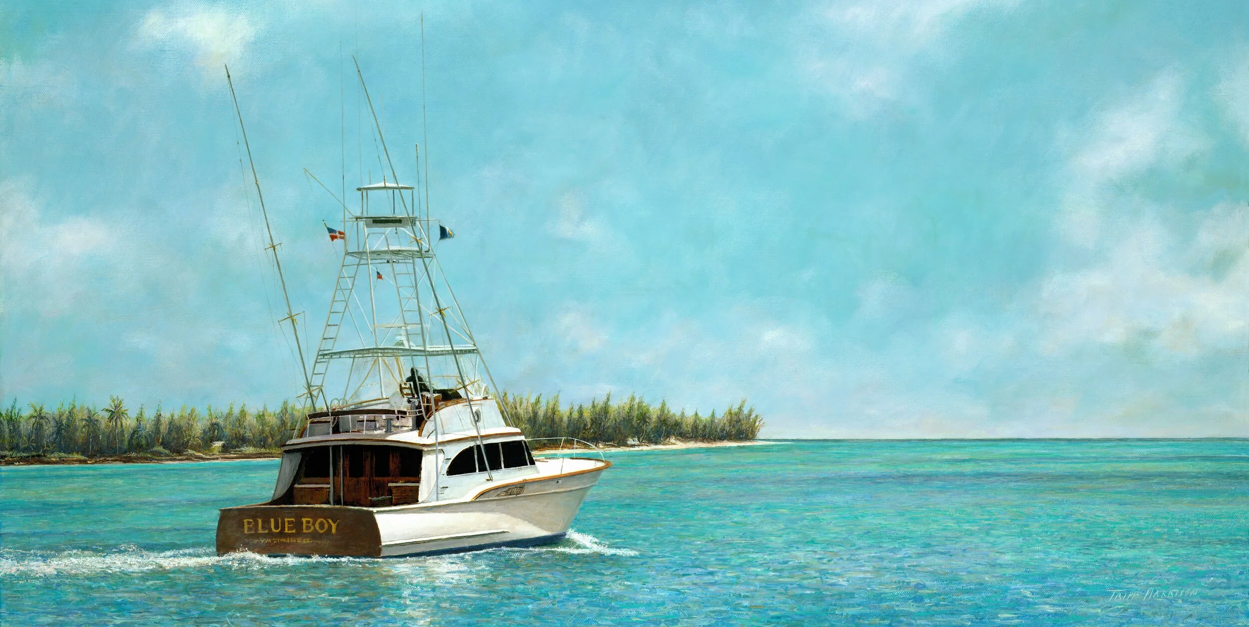 Leaving Bimini — Tripp Harrison Gallery